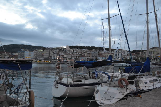 istock The harbor on Lesvos, Greece. 966007182