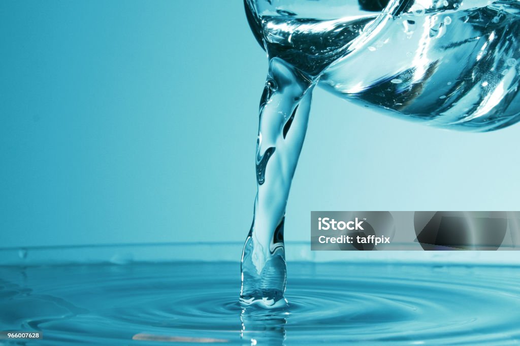 Water droplet als achtergrond - Royalty-free Begrippen Stockfoto