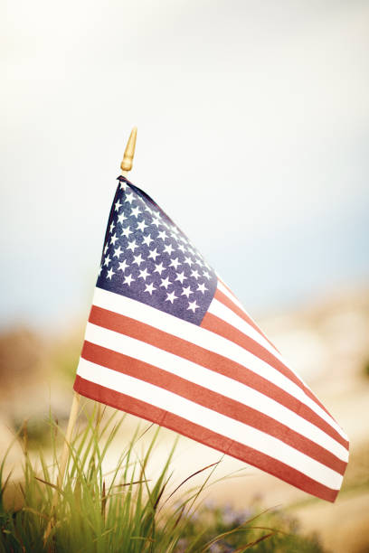 istock American flag in summer sunshine 966008738