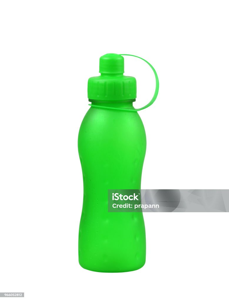 Kunststoff-Flasche auf weißem Hintergrund. - Lizenzfrei Atelier Stock-Foto