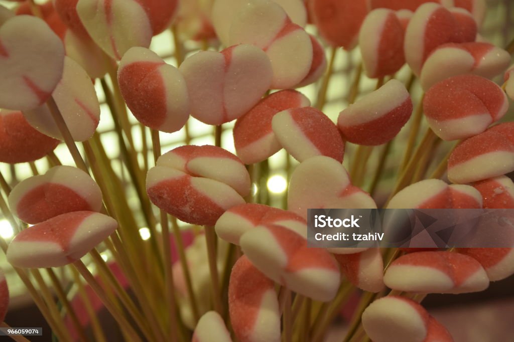 Geburtstagstisch Süßigkeiten - Lizenzfrei Büfett Stock-Foto