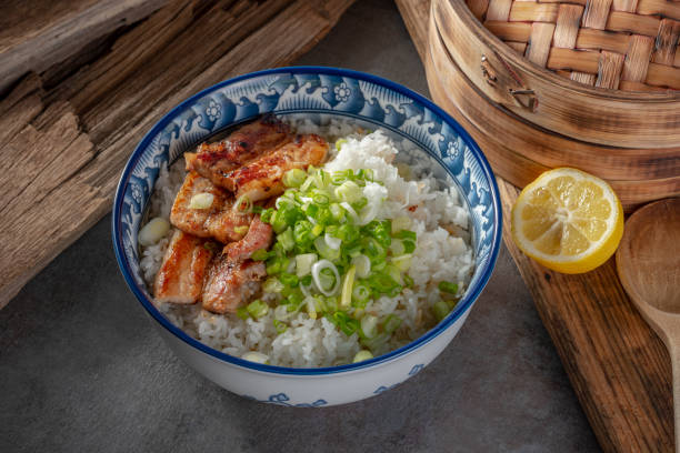 istock Soy Sauce Braised Pork Belly Donbury 966059244