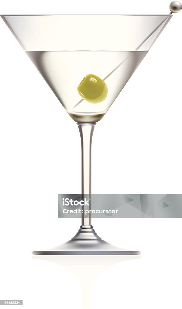 Cocktail  Martini stock vector