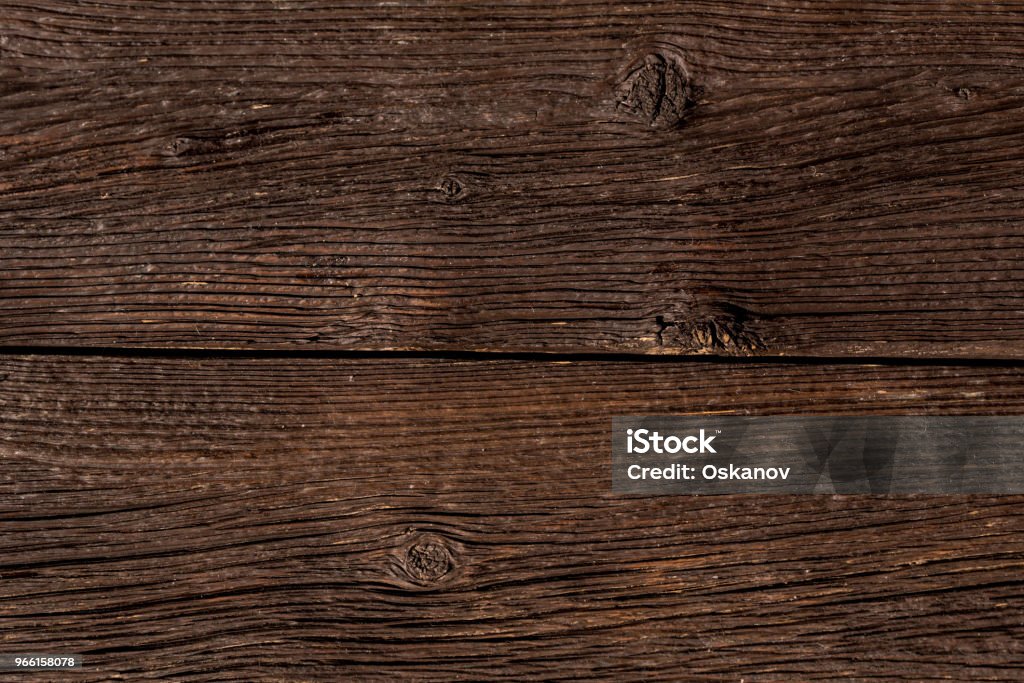 Dunklen hölzerne Planken hautnah hintergrund - Lizenzfrei Abstrakt Stock-Foto
