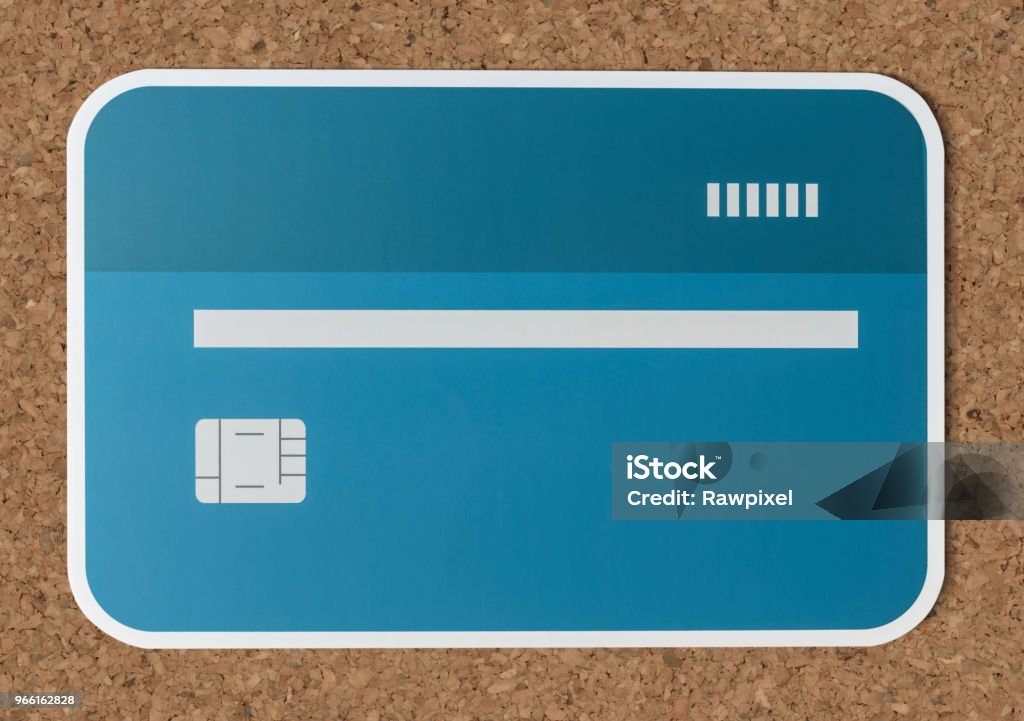 Kredit- oder EC-Karte Banking-Symbol - Lizenzfrei Bank Stock-Foto