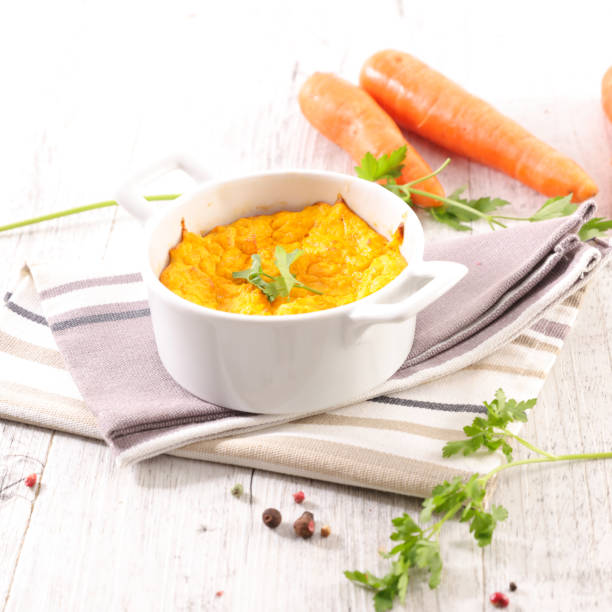 istock cooking carrot souffle with ingredient 966167510