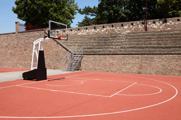 istock Basketball court 966173050