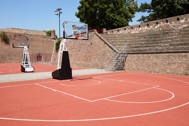 istock Basketball court 966173680