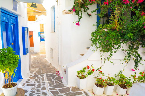 typical architecture of greek island
