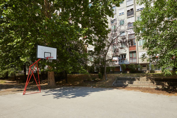 istock Basketball court 966178616