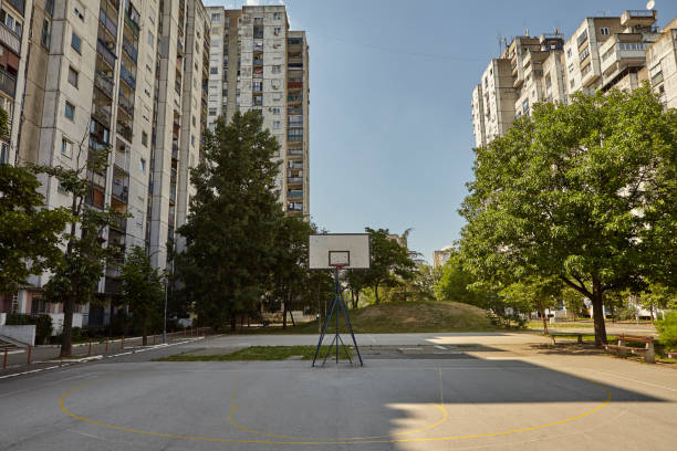 istock Basketball court 966182608