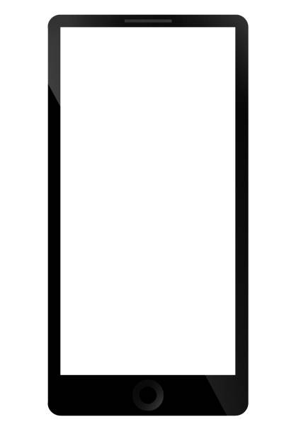 istock Smart Phone picture concept on white background with clipping path 966182700
