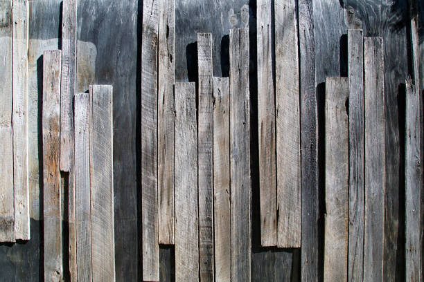 istock Wood Grain Background Texture - Fence 966183238