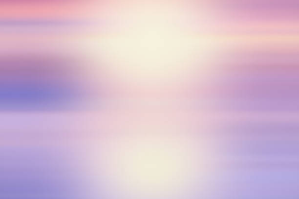 istock Soft cloud background with a pastel colored orange to blue gradient. 966188506