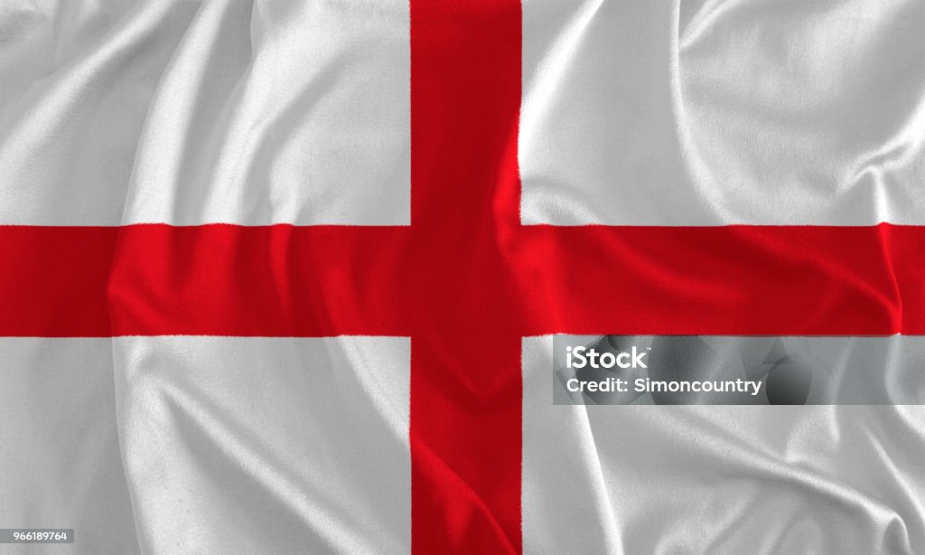 Flag of England Background England National Flag England Stock Photo