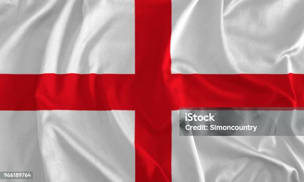 Flag Of England Background Stock Photo - Download Image Now - England, English Flag, Flag