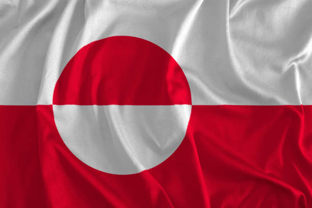 Flag of Greenland Background