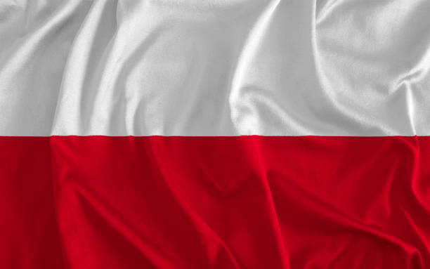 флаг польши фон - polish flag стоковые фото и изображения