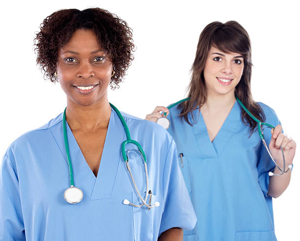 istock Two women doctor 96623665