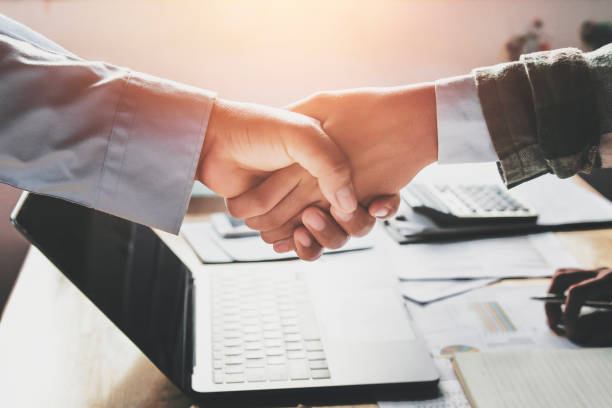 istock business handshake after meeting finish in office 966238716