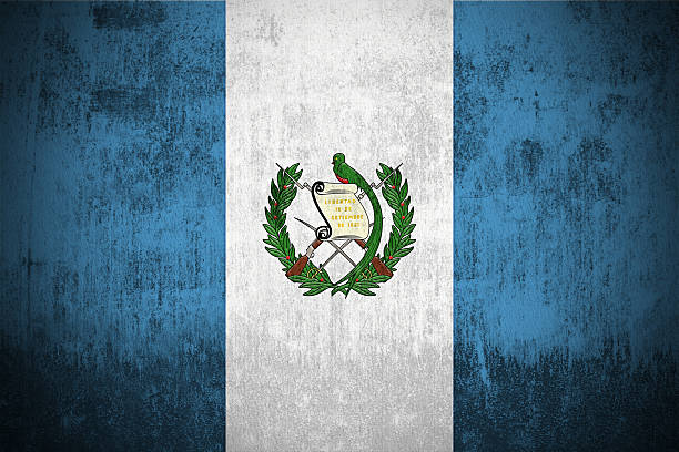 grunge flaga gwatemali - guatemalan flag zdjęcia i obrazy z banku zdjęć