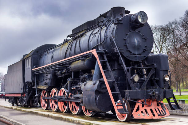 istock Soviet steam locomotive class L 966245160