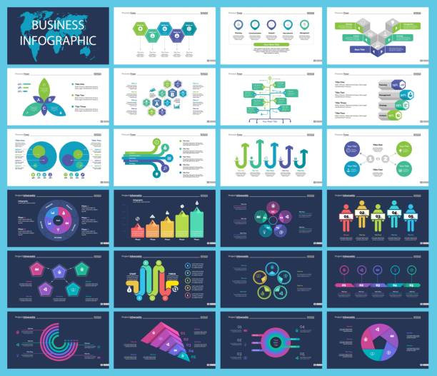kreative business-infografik-design für start-up-konzept - the end report finishing document stock-grafiken, -clipart, -cartoons und -symbole
