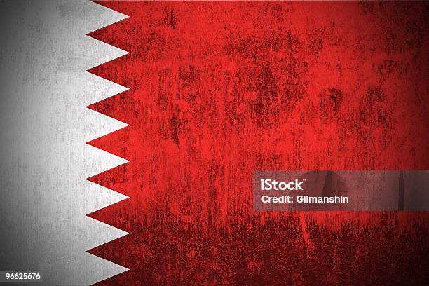 Bandera De Reino Unido Grunge De Bahréin Foto de stock y más banco de imágenes de Arabesco - Estilo - Arabesco - Estilo, Bahréin, Bandera