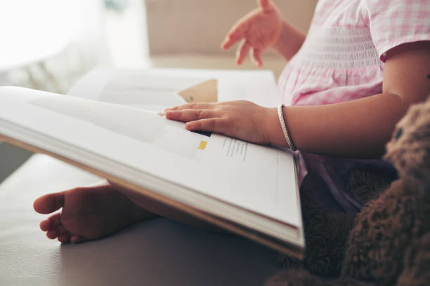 istock Reading little girl 966262096
