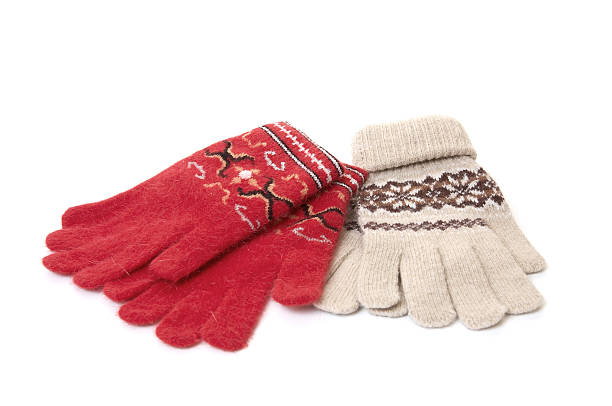 istock Wonderful gloves on white. 96626758
