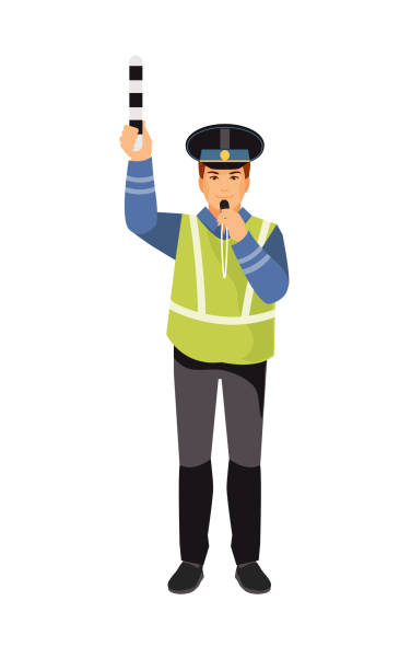 Ilustración de Vector De Policía De Tráfico y más Vectores Libres de Derechos de Cuerpo de policía - Cuerpo de policía, Transporte, Guardar - iStock Ilustración de Vector De Policía De Tráfico y más Vectores Libres de Derechos de Cuerpo de policía - Cuerpo de policía, Transporte, Guardar - iStock