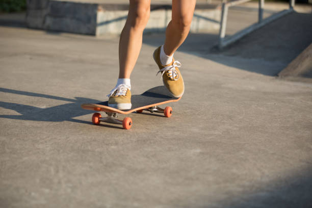 istock skateboarder skateboarding on skatepark 966284096