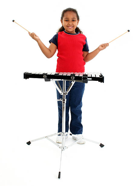 istock Young Girl Playing Xylophone 96628573