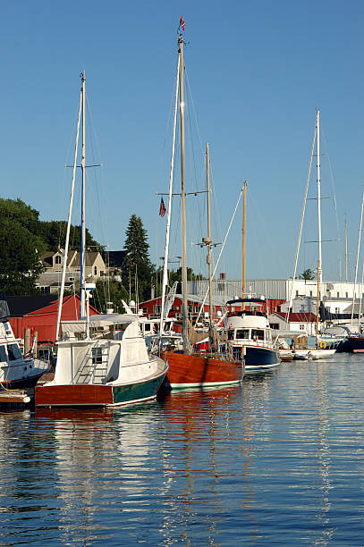 istock Boats at marina 96629055