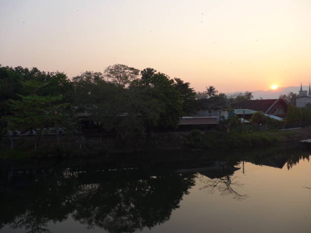 istock Sunrise over Chanthaburi River, Thailand 966295210