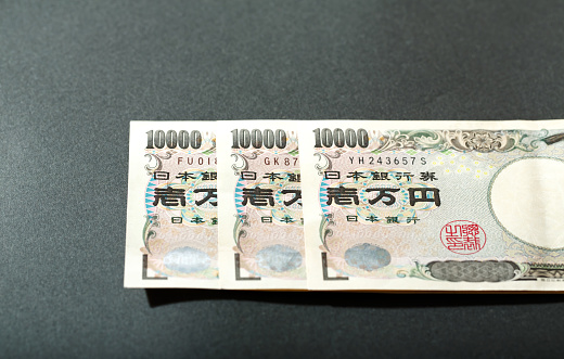10000 Japanese Yen, the currency bills. japan money.