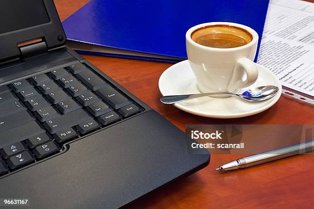 Office Life Stock Photo - Download Image Now - Black Color, Blue, Brown