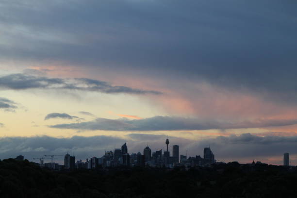 istock Sydney city on sunset 966315286