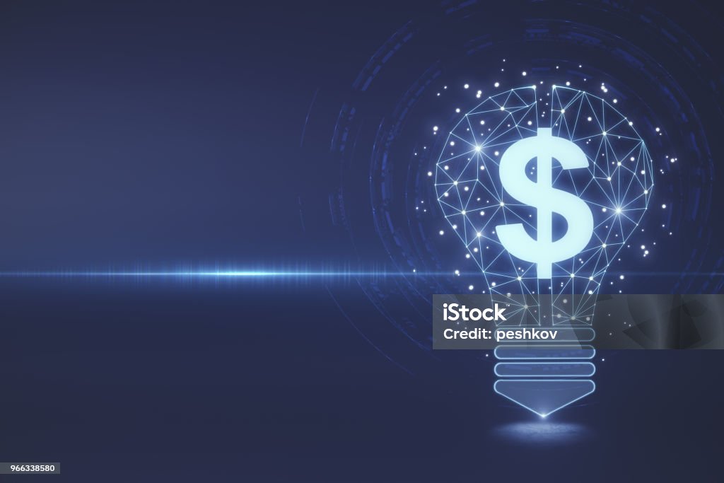 Wealth Idea Money And Innovation Wallpaper Stock Photo - Download Image Now  - Abstract, Dollar Sign, Achievement - iStock
