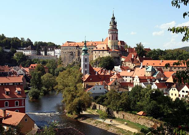 istock Old castle in Krumlov 96634402