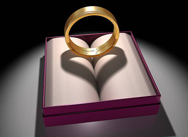 istock Loving Ring Love and Marriage 96634821