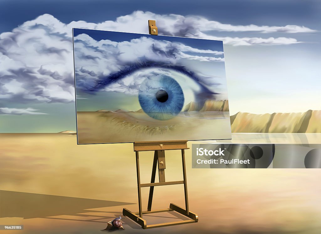 Ojo con vista - Foto de stock de Salvador Dalí libre de derechos