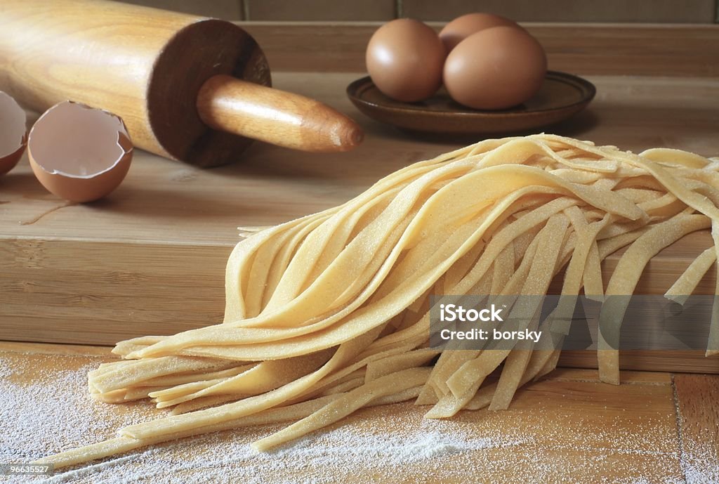 Frische pasta - Lizenzfrei Ei Stock-Foto