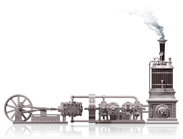 Steam plant motif  adac stock pictures, royalty-free photos & images