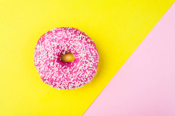 istock tasty donut with topping 966365830