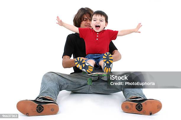 Teen And Toddler Stock Photo - Download Image Now - Nanny, Teenager, Boarding