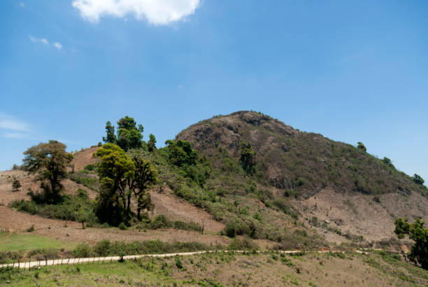 istock Mountain Landscape and volcano in Jalapa Guatemala. 966374970