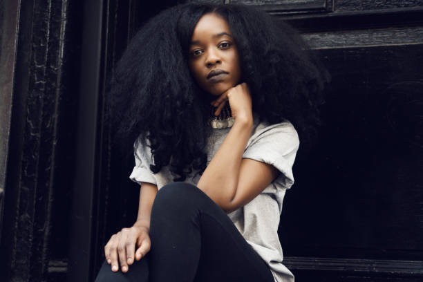istock Afro American female portraits 966375894