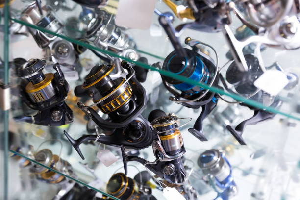 istock Image of stand with good baitcasting reel 966380814