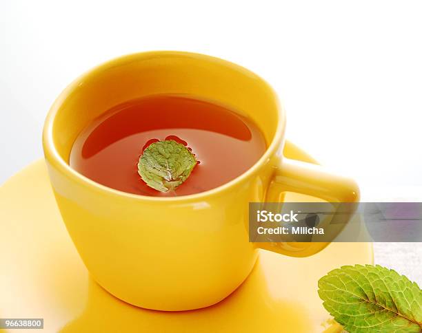 Herbata Mennicy - zdjęcia stockowe i więcej obrazów Bez ludzi - Bez ludzi, Biały, Bliskie zbliżenie